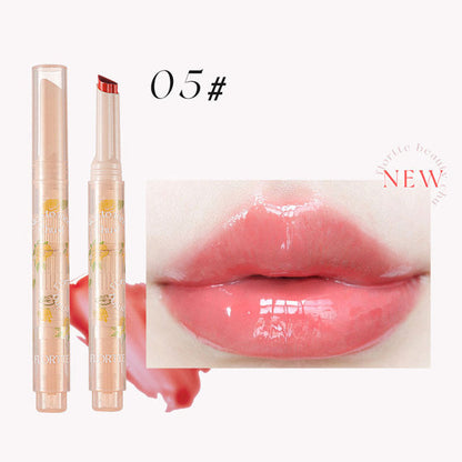 FLORTTE First Kiss Love Stick Lipstick Pen with Mirror Glow Market