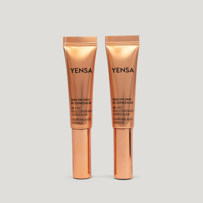 Skin-On-Skin BB + CC Full Coverage Hyaluronic Serum Concealer