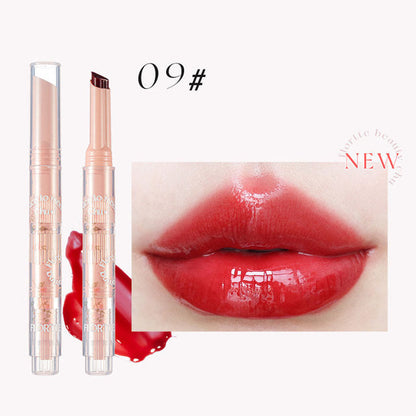 FLORTTE First Kiss Love Stick Lipstick Pen with Mirror Glow Market