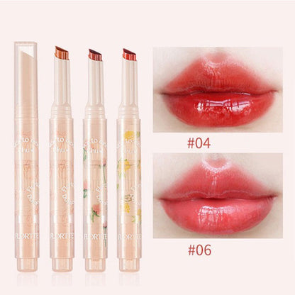FLORTTE First Kiss Love Stick Lipstick Pen with Mirror Glow Market