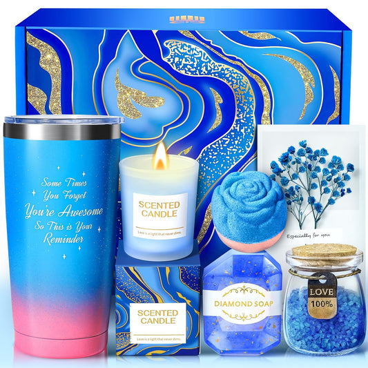 Gifts for Women, Birthday Gifts for Women, Mom, Friends, Wife, Girlfriend, Sister, Her, Gift Basket Set for Anniversary, Home SPA, Women Gifts - Ideal Christmas Gifts for Women