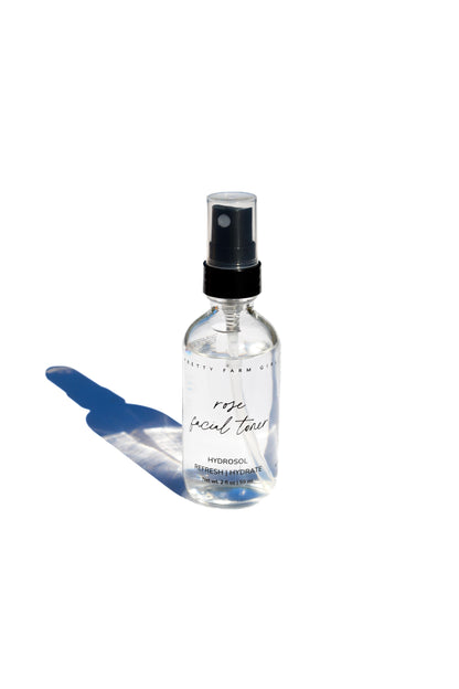 Organic Pure Rose Facial Toner Pretty farm girl
